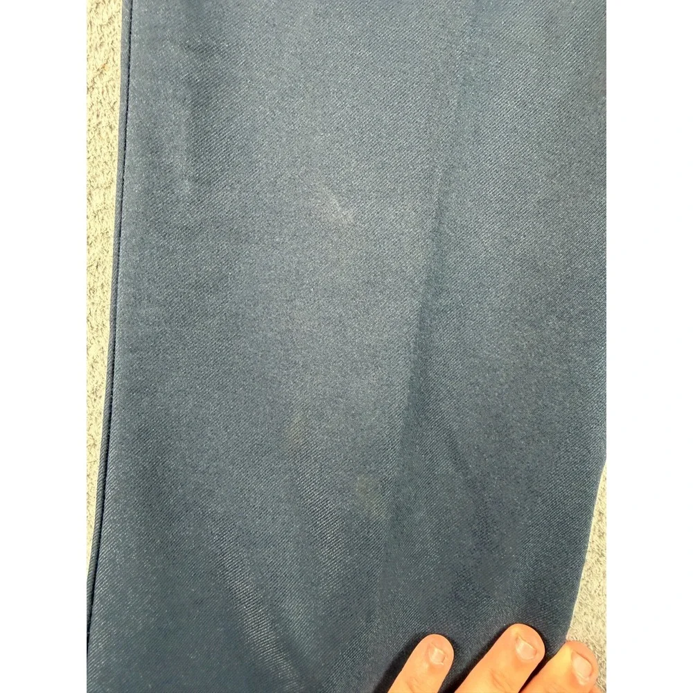 Vintage 1970s Panatela Levis Flare Leg Hippie Pants Disco High Waist 30x29 Blue